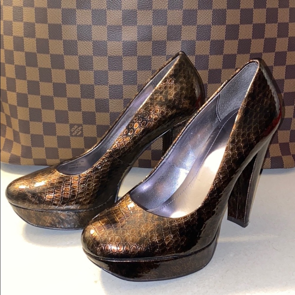 Calvin Klein Chocolate Heels